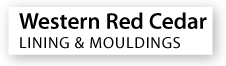 Western Red Cedar lining and mouldings