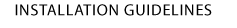 Installation Guidelines