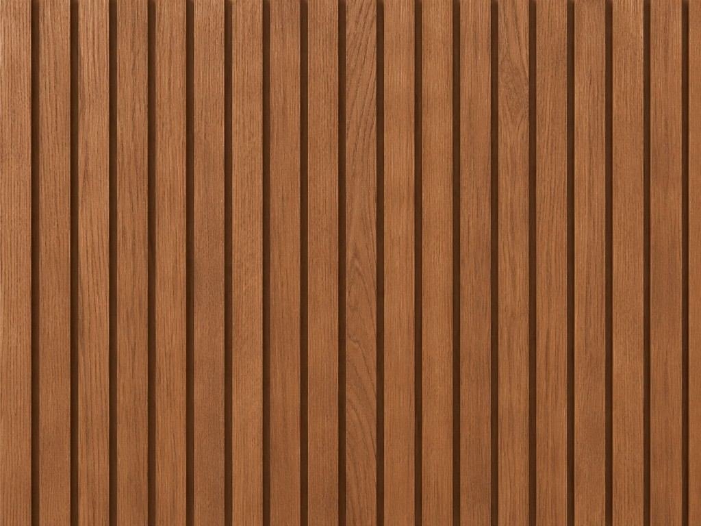 Thermally Modified Ash slatted board face and grain detail